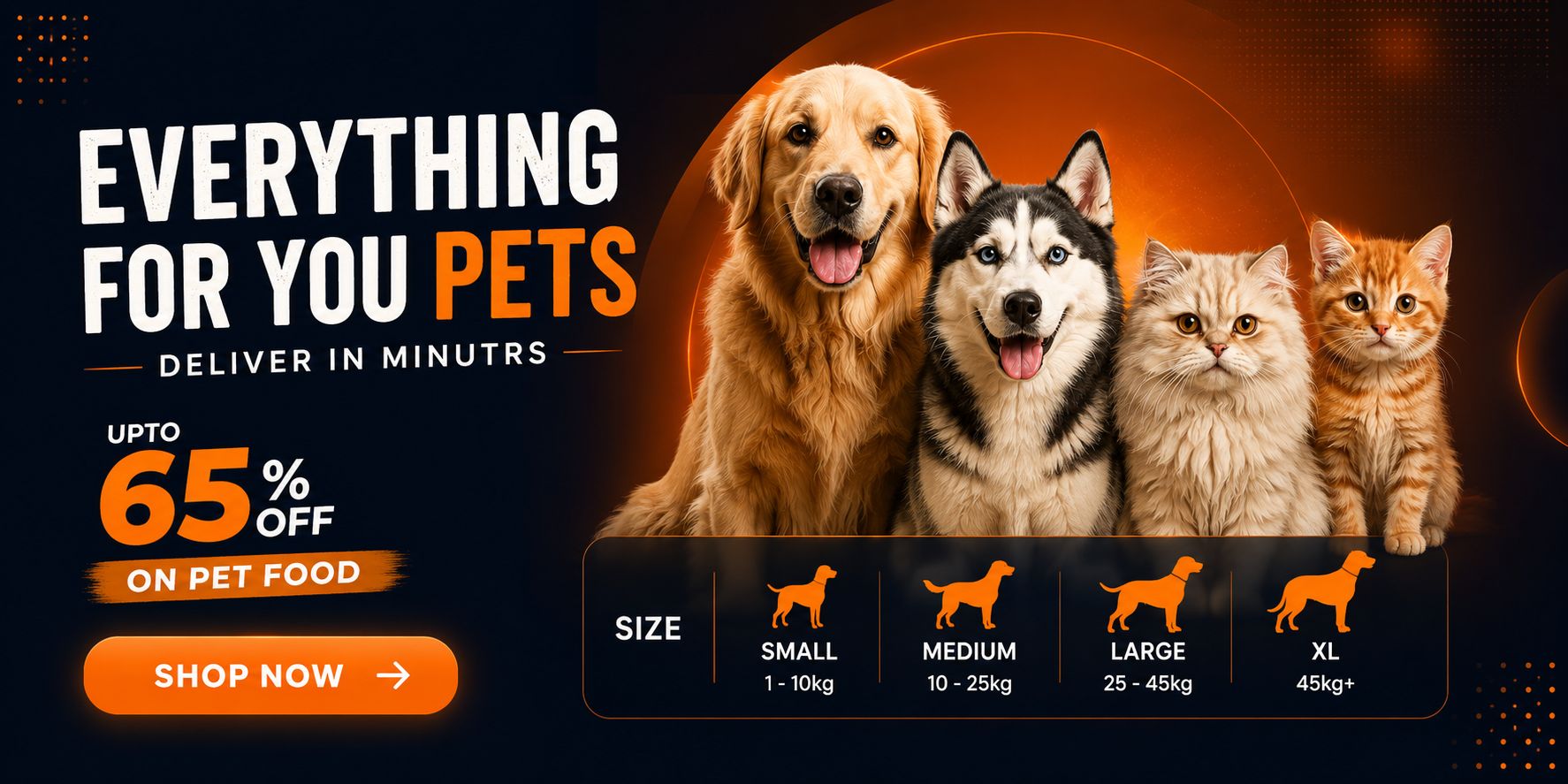 Pet Food Campaign banner