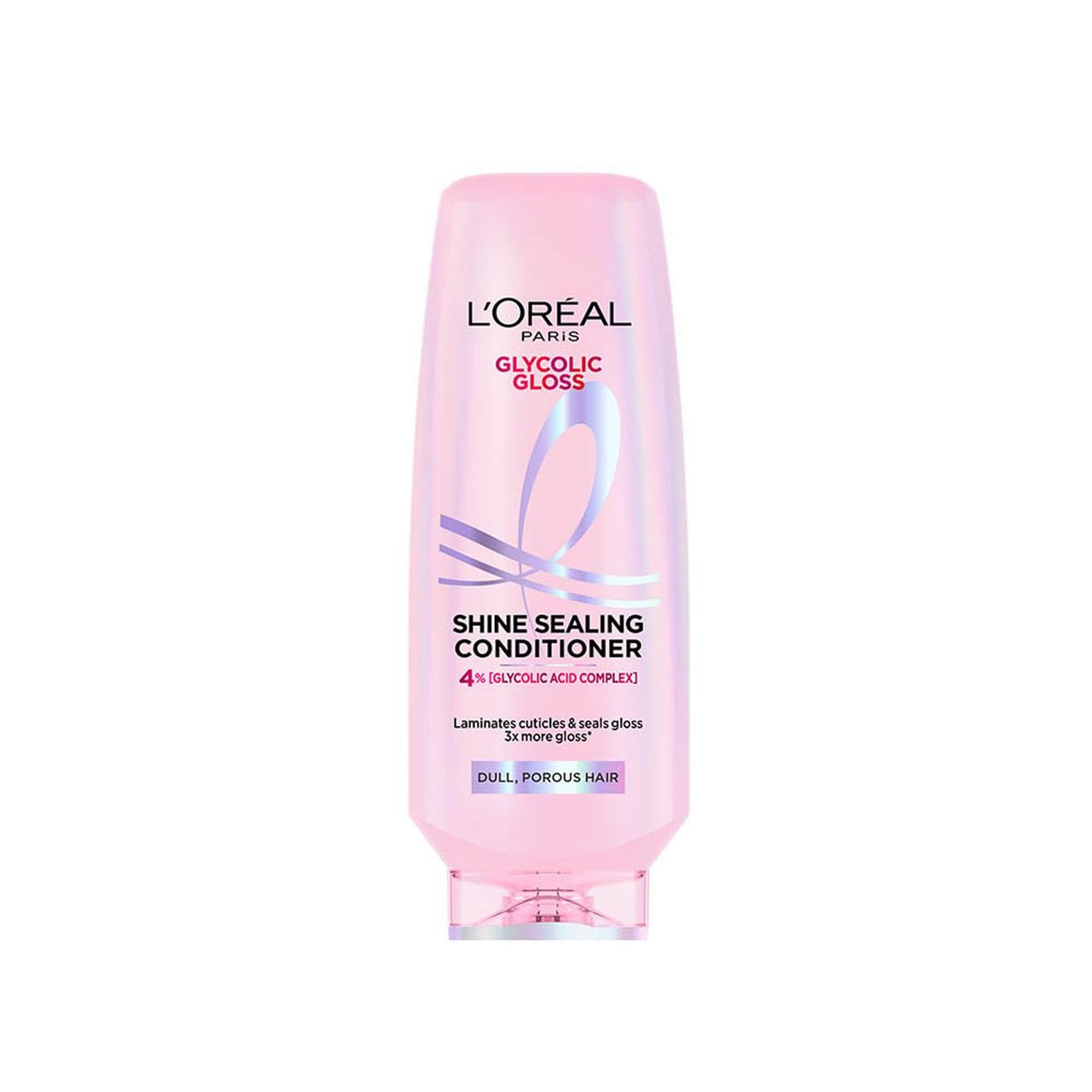 L'Oréal Paris Glycolic Gloss Shine Sealing Conditioner with 4% Glycolic Acid | 3X Glossy, Smooth & Shiny Hair | Conditioner for Dull & Rough Hair product image